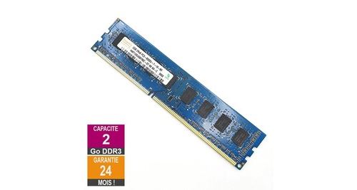 Barrette mémoire 2go ram ddr3 hynix hmt125u6bfr8c-g7 dimm pc3-8500u 1rx8 État correct - N/A reconditionné disponible sur Fnac