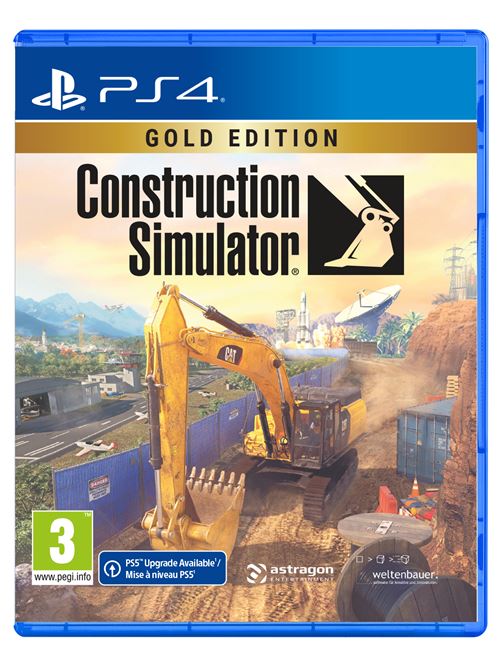 Construction Simulator Gold Edition PS4 État correct - Microids Distribution reconditionné disponible sur Fnac