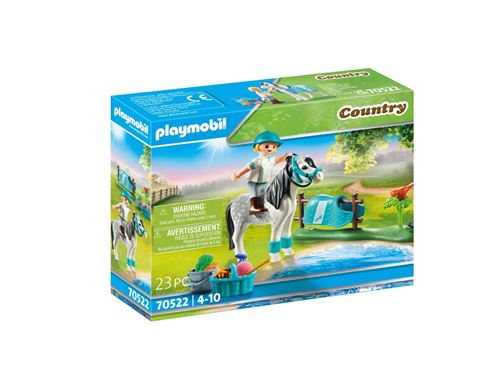 Playmobil Country 70522 Cavalière avec poney gris État correct - Playmobil reconditionné disponible sur Fnac