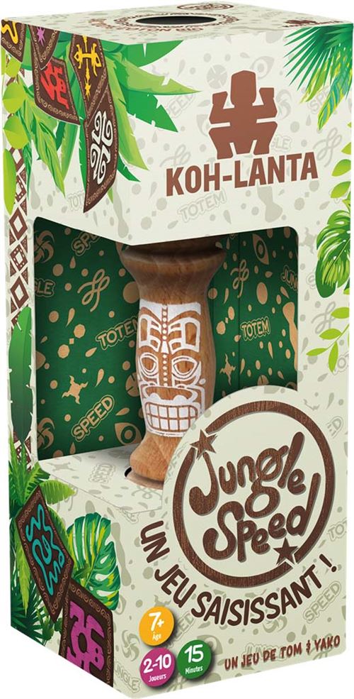 Jeu d’ambiance Asmodee Jungle Speed Eco Koh-Lanta État correct - Asmodee reconditionné disponible sur Fnac