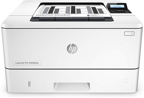 HP LaserJet Pro M402dne - Imprimante - Noir et blanc - Recto-verso - laser - A4/Legal - 4 800 x 600 dpi - jusqu'à 38 ppm - capacité : 350 feuilles - USB 2.0, Gigabit LAN, hôte USB 2.0 État correct - Hewlett-Packard reconditionné disponible sur Fnac