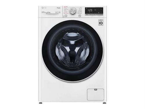 Acheter LG F864V40WRS - Machine à laver séchante - WiFi - largeur : 60 cm - profondeur : 62 cm - hauteur : 85 cm - chargement frontal - 68 litres - 8 kg - 1400 tours/min - blanc État correct - 599,00 € LG F864V40WRS - Machine à laver séchante - WiFi - largeur : 60 cm - profondeur : 62 cm - hauteur : 85 cm - chargement frontal - 68 litres - 8 kg - 1400 tours/min - blanc État correct - N/A reconditionné disponible sur Fnac