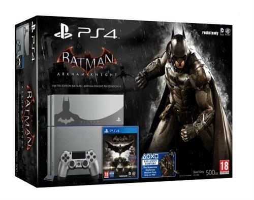 Acheter Console Sony PS4 500 Go Edition Limitée + Batman Arkham Knight État correct - 399,94 € Console Sony PS4 500 Go Edition Limitée + Batman Arkham Knight État correct - Sony reconditionné disponible sur Fnac