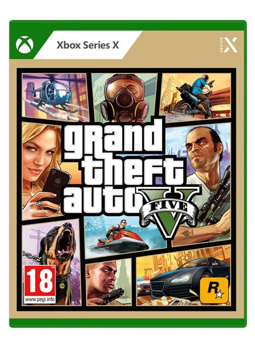 GTA V Jeu Xbox Series X État correct - Take-Two Interactive reconditionné disponible sur Fnac