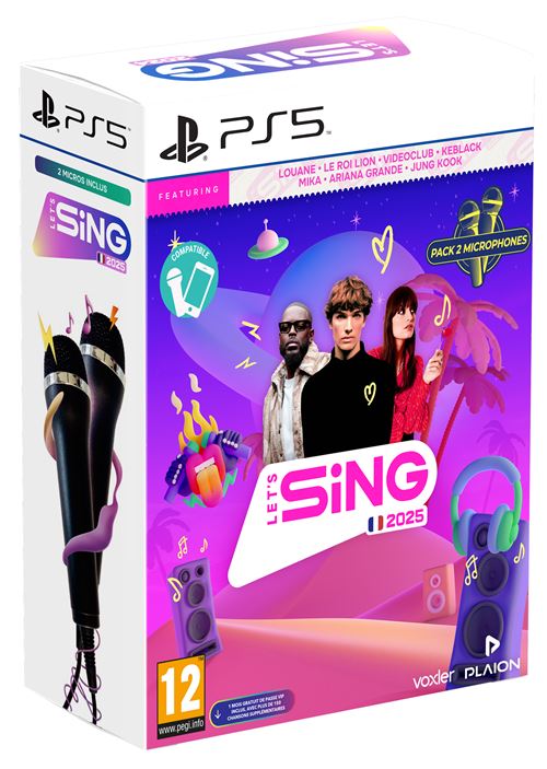 Let's Sing 2025 Micro PS5 État correct - Koch Media reconditionné disponible sur Fnac