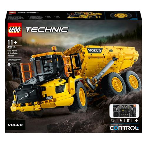 LEGO® Technic 42114 Le tombereau articulé Volvo 6x6 État correct - LEGO Technic reconditionné disponible sur Fnac