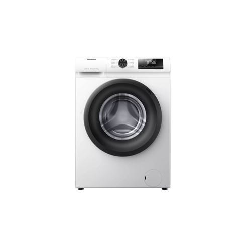 Hisense WFQP8014EVM - Machine à laver - largeur : 59.5 cm - profondeur : 54 cm - hauteur : 85 cm - chargement frontal - 54 litres - 8 kg - 1400 tours/min - blanc État correct - N/A reconditionné disponible sur Fnac