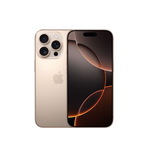 Apple iPhone 16 Pro 6,3"" 5G 128 Go Double SIM Titane Sable