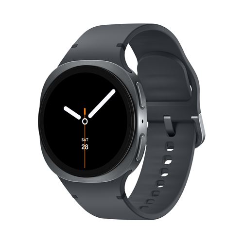 Montre connectée Samsung Galaxy Watch 8 40 mm Bluetooth Graphite État correct - Samsung reconditionné disponible sur Fnac