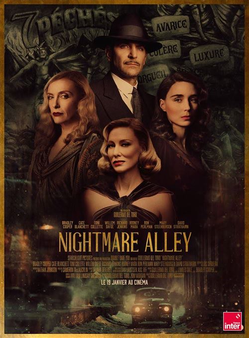 Affiche de Cinéma Originale - Nightmare Alley - 2022 - Cate Blanchett - 40x60cm État correct - N/A reconditionné disponible sur Fnac