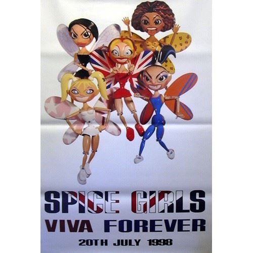 Spice Girls - 100x150 cm - AFFICHE / POSTER État correct - N/A reconditionné disponible sur Fnac