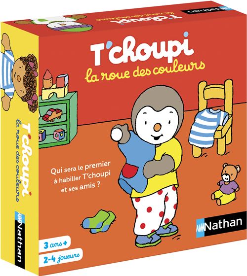Acheter Jeu éducatif Nathan La roue des couleurs T'choupi État correct - 22,05 € Jeu éducatif Nathan La roue des couleurs T'choupi État correct - N/A reconditionné disponible sur Fnac