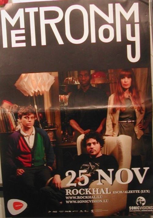 Metronomy - 60x84 cm - AFFICHE / POSTER État correct - N/A reconditionné disponible sur Fnac