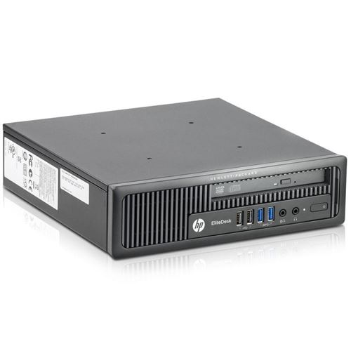 PC de Bureau HP EliteDesk 800 G1 USDT 8Go HDD 500Go État correct - Hewlett-Packard reconditionné disponible sur Fnac