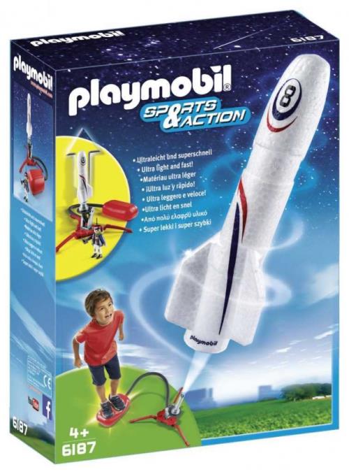 Playmobil Sports & Action 6187 Fusée avec plateforme de lancement État correct - Playmobil reconditionné disponible sur Fnac