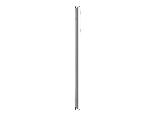 Samsung Galaxy Note10+ - 4G smartphone - double SIM - RAM 12 Go / Mémoire interne 256 Go - microSD slot - écran OEL - 6.8"" - 3040 x 1440 pixels - 4x caméras arrière 16 MP, 12 MP, 12 MP, 0,3 MP - front camera 10 MP - aura blanc État correct - N/A reconditionné disponible sur Fnac