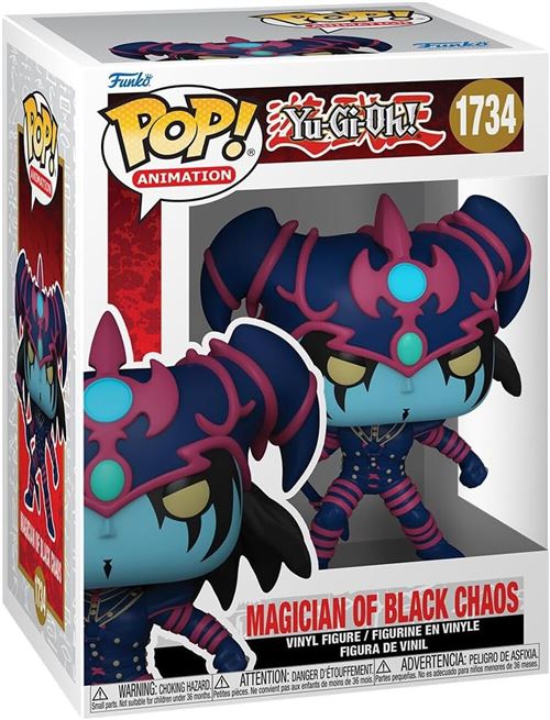 Figurine Funko Pop! N°1734 - Yu-gi-oh! - Magicien Du Chaos Sombre État correct - N/A reconditionné disponible sur Fnac