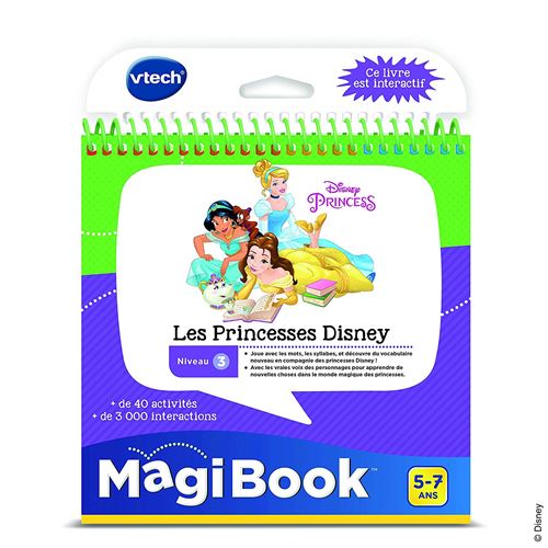 Acheter Livre interactif VTech Magibook Les Princesses Disney État correct - 27,22 € Livre interactif VTech Magibook Les Princesses Disney État correct - VTech reconditionné disponible sur Fnac