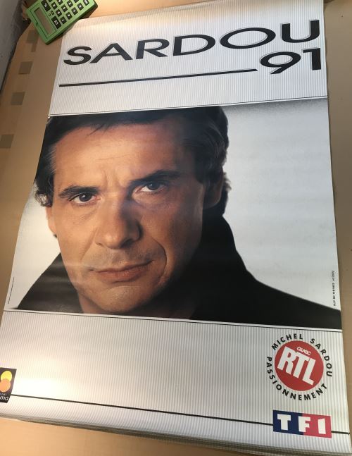 Sardou Michel - 80x120 cm - AFFICHE / POSTER État correct - N/A reconditionné disponible sur Fnac