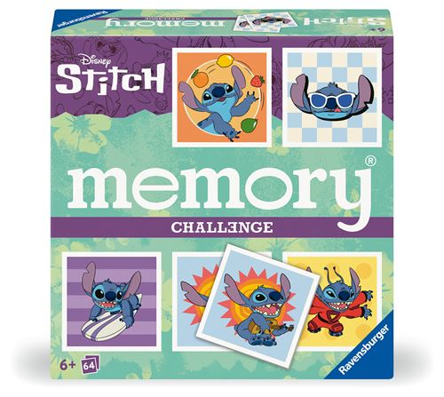 Jeu de mémoire Ravensburger Challenge memory® Stitch État correct -  reconditionné disponible sur Fnac