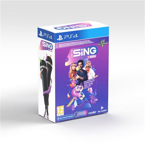 Let's Sing 2024 2 Micro Edition Spéciale PS4 État correct - Koch Media reconditionné disponible sur Fnac
