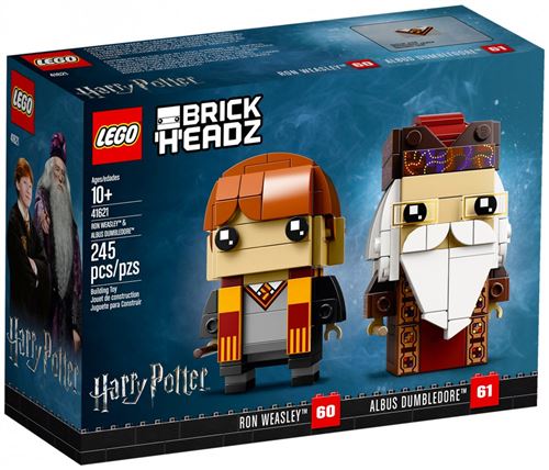 Acheter LEGO® BrickHeadz™ 41621 Ron Weasley™ & Albus Dumbledore™ État correct - 239,98 € LEGO® BrickHeadz™ 41621 Ron Weasley™ & Albus Dumbledore™ État correct - Lego BrickHeadz reconditionné disponible sur Fnac