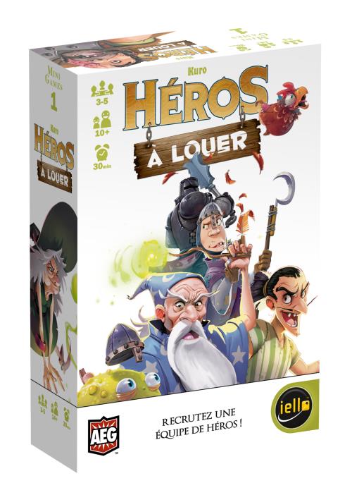 Héros à louer Iello État correct - Iello reconditionné disponible sur Fnac