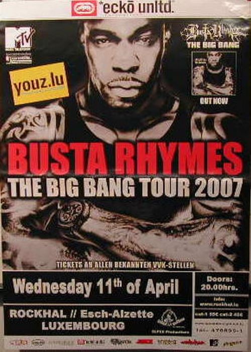 Acheter Busta Rhymes - 60x84 cm - AFFICHE / POSTER État correct - 17,99 € Busta Rhymes - 60x84 cm - AFFICHE / POSTER État correct - N/A reconditionné disponible sur Fnac
