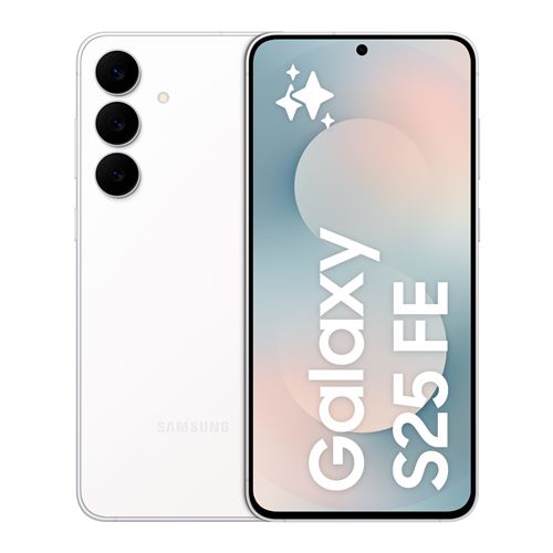 Acheter Smartphone Samsung Galaxy S25 FE 6,7” 5G Nano SIM 128 Go Blanc État correct - 516,00 € Smartphone Samsung Galaxy S25 FE 6,7” 5G Nano SIM 128 Go Blanc État correct - Samsung reconditionné disponible sur Fnac