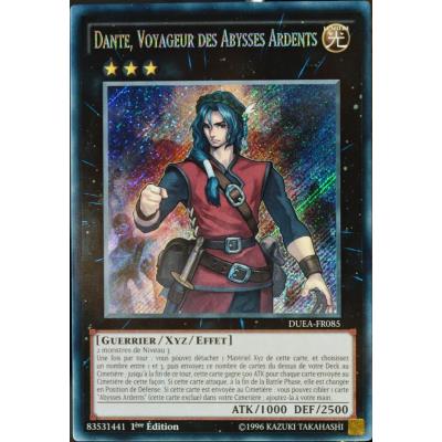 carte YU-GI-OH DUEA-FR085 Dante, Voyageur Des Abysses Ardents NEUF FR État correct - Yu-Gi-Oh! reconditionné disponible sur Fnac