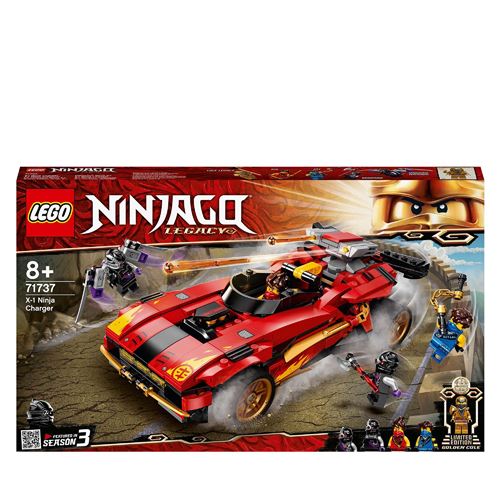 LEGO® Ninjago® 71737 Chargeur Ninja X-1 État correct - LEGO Ninjago reconditionné disponible sur Fnac