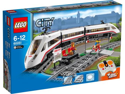Acheter LEGO® City 60051 Le train de passagers à grande vitesse État correct - 283,01 € LEGO® City 60051 Le train de passagers à grande vitesse État correct - Lego reconditionné disponible sur Fnac