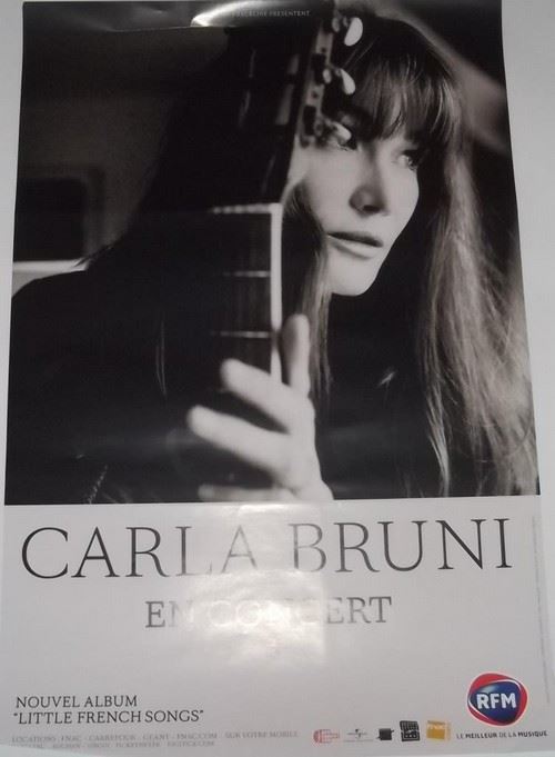 Carla BRUNI - 40x60 cm - AFFICHE / POSTER État correct - N/A reconditionné disponible sur Fnac