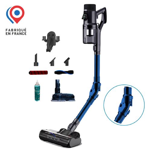 Aspirateur balai sans fil Eziclean® Cycloboost FR8 Wash 250 W Gris et Bleu État correct - Eziclean reconditionné disponible sur Fnac