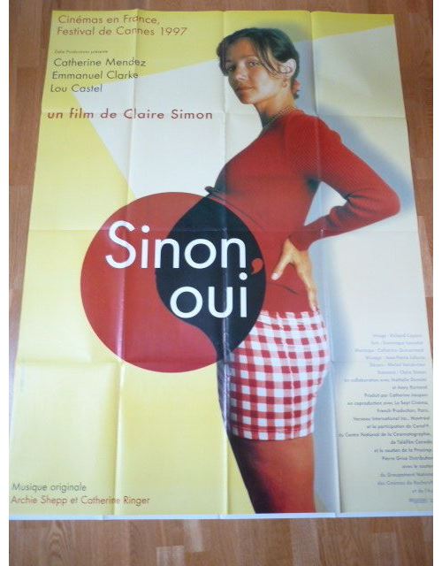 Sinon Oui AFFICHE CINEMA ORIGINALE État correct - N/A reconditionné disponible sur Fnac
