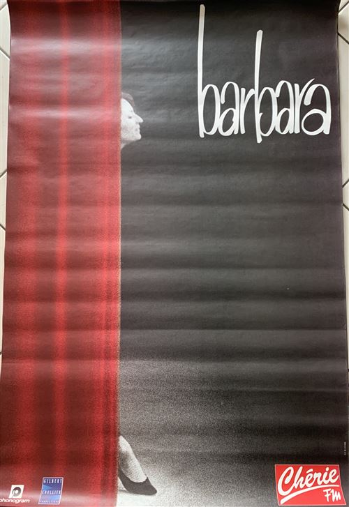 Affiche - Barbara - Rideau Rouge - En concert - 40x60cm État correct - N/A reconditionné disponible sur Fnac