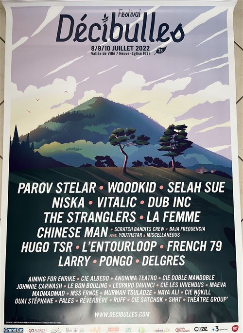 Acheter Affiche de concert originale - Décibulles - 2022 - Woodkid - Parov Stelar - 80x120cm État correct - 11,99 € Affiche de concert originale - Décibulles - 2022 - Woodkid - Parov Stelar - 80x120cm État correct - N/A reconditionné disponible sur Fnac