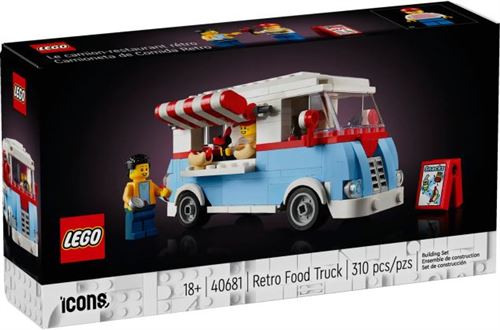 Acheter LEGO® Icons 40681 Le food-truck rétro État correct - 171,99 € LEGO® Icons 40681 Le food-truck rétro État correct - N/A reconditionné disponible sur Fnac