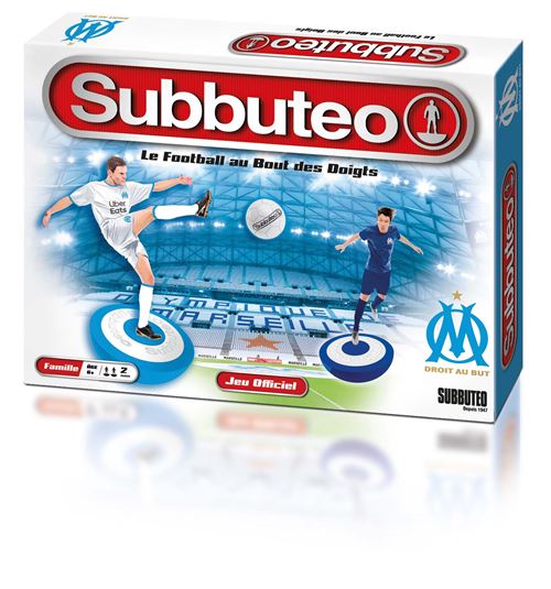 Jeu de société Megableu Subbuteo Olympique Marseille État correct - Megableu reconditionné disponible sur Fnac