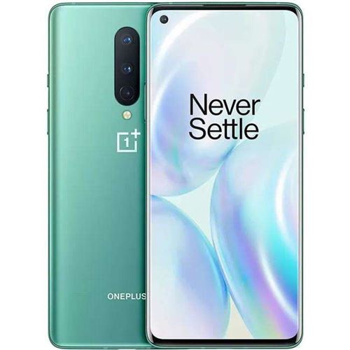 Smartphone OnePlus 8 vert 6.55 RAM 8 Go stockage 12 Go État correct - OnePlus reconditionné disponible sur Fnac
