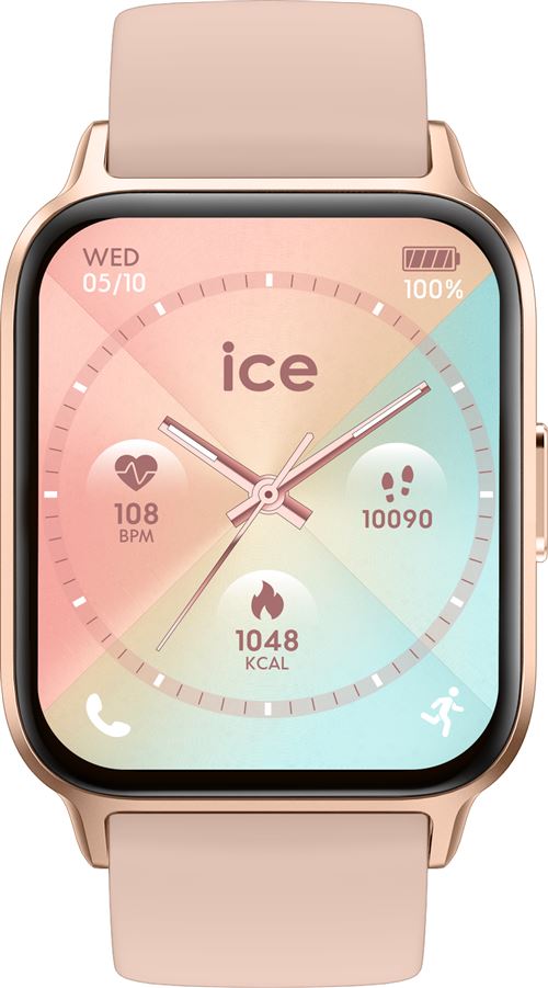 Montre connectée Ice-Watch Fit Rose-Gold avec bracelet Nude État correct - Ice-Watch reconditionné disponible sur Fnac