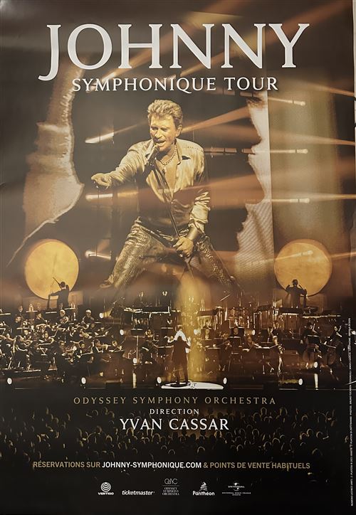 Acheter Affiche - Johnny HALLYDAY - SYMPHONIC TOUR 2024 - 70x100cm État correct - 29,99 € Affiche - Johnny HALLYDAY - SYMPHONIC TOUR 2024 - 70x100cm État correct - N/A reconditionné disponible sur Fnac