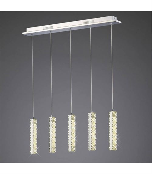 Acheter Suspension Galaxy 5 Drop 15W LED 4000K chrome poli/cristal État correct - 532,99 € Suspension Galaxy 5 Drop 15W LED 4000K chrome poli/cristal État correct - N/A reconditionné disponible sur Fnac