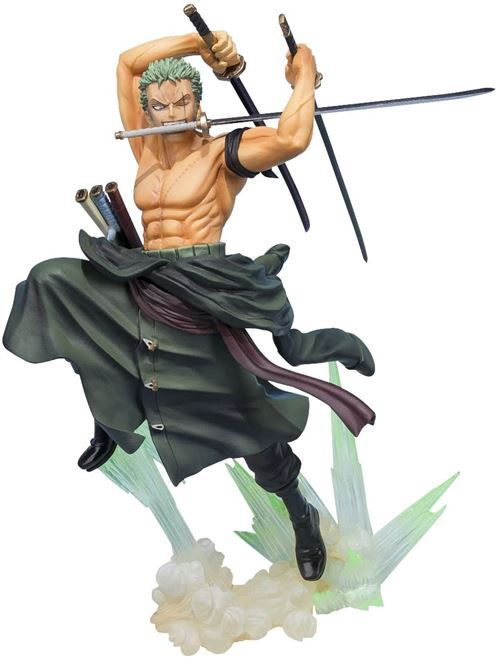 Figuarts Zero One Piece Roronoa Zoro -the Hunt For The Tiger- Approx. 200mm Pvc&abs Painted Finished Figure État correct - Bandai Namco reconditionné disponible sur Fnac