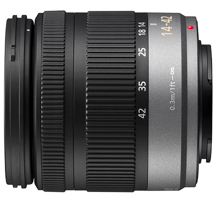 Objectif hybride Panasonic Lumix G Vario 14 - 42 mm f/3.5 - 5.6 ASPH./ MEGA O.I.S. État correct - Panasonic reconditionné disponible sur Fnac