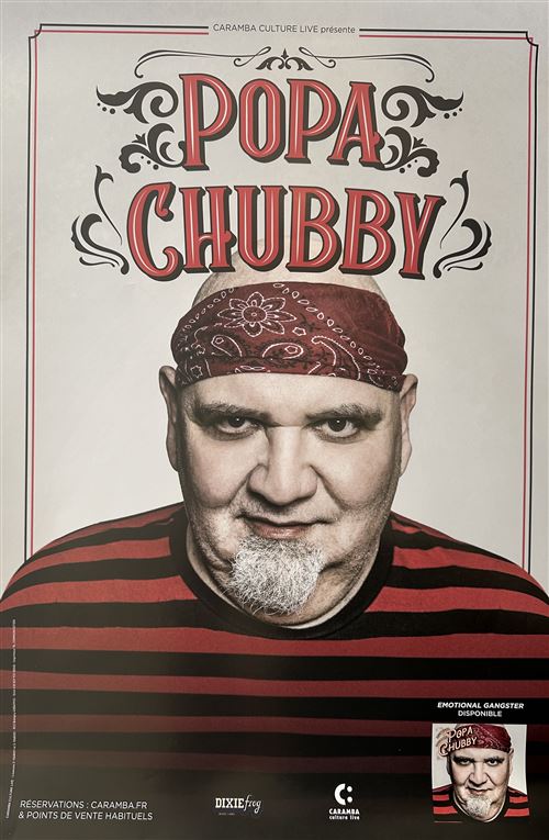Acheter Affiche - Popa Chubby - Emotional Gangster - 40x60cm État correct - 10,99 € Affiche - Popa Chubby - Emotional Gangster - 40x60cm État correct - N/A reconditionné disponible sur Fnac