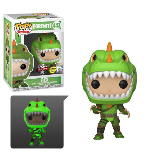 Figurine Funko Pop Games Fortnite S3 Rex Exclusivité Fnac État correct - Funko reconditionné disponible sur Fnac