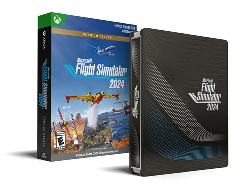 Microsoft Flight Simulator 2024 Premium Deluxe Edition pour Xbox Series et PC - État correct Microsoft sur Fnac