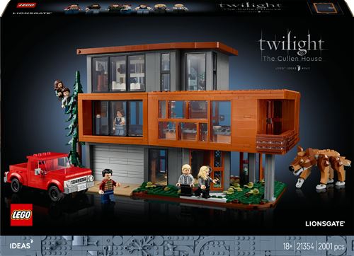 LEGO® Ideas 21354 Twilight : la maison des Cullen Exclusivité Fnac État correct - LEGO Ideas reconditionné disponible sur Fnac