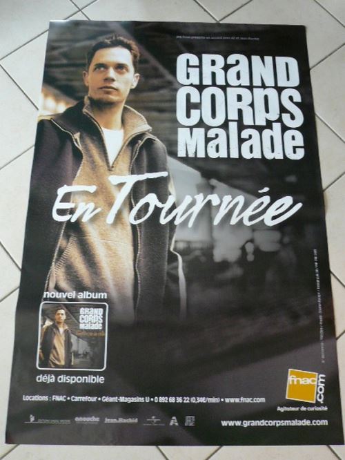 Acheter Grand Corps malade - 80x120 cm - AFFICHE / POSTER État correct - 23,99 € Grand Corps malade - 80x120 cm - AFFICHE / POSTER État correct - N/A reconditionné disponible sur Fnac
